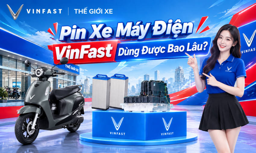 Pin Xe Máy Điện VinFast Dùng Được Bao Lâu?