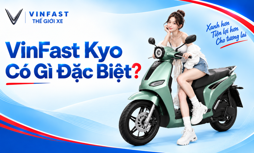 VinFast Kyo Có Gì Đặc Biệt? Giá, Tốc Độ, Quãng Đường Và Tiện Ích